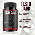 thumbnail image 5 of Testo Dark Advanced Formula Pills All Natural Vitamin Supplement TestoDark 300 Capsules, 5 of 8