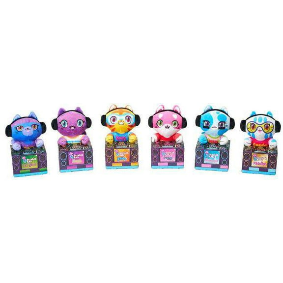DJ Scratch Katz Series 1 Mini Plush Pack (1 RANDOM Plush)