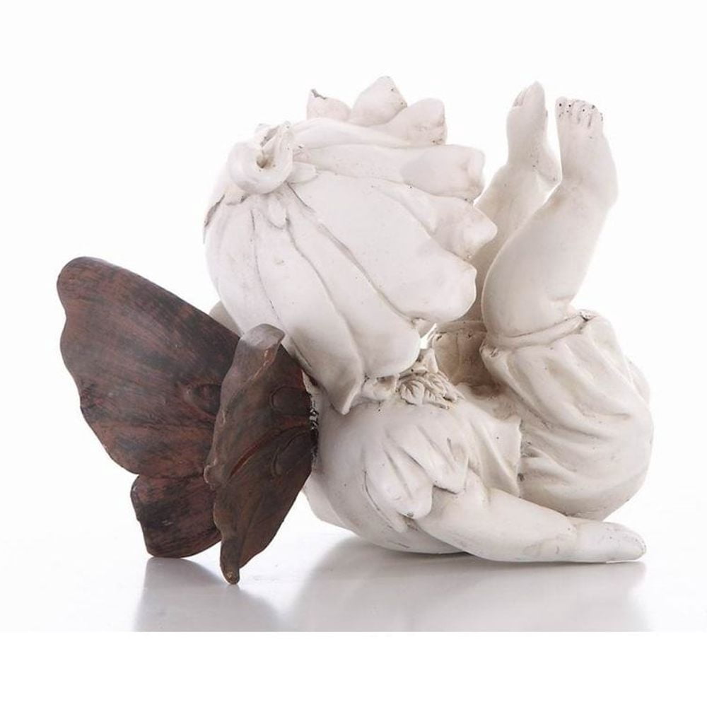 Hi-Line Gift Ltd Falling Down Baby Fairy Statue