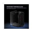 thumbnail image 4 of Rosewill ATX Mid Tower Gaming Computer PC Case Tempered Glass, Built-in 4X 120mm PWM Fans, Front Airflow Mesh, Up to 6 x120mm Fans, 340mm GPU/VGA, 360mm AIO/Radiator, 160mm CPU Cooler, 4 of 7
