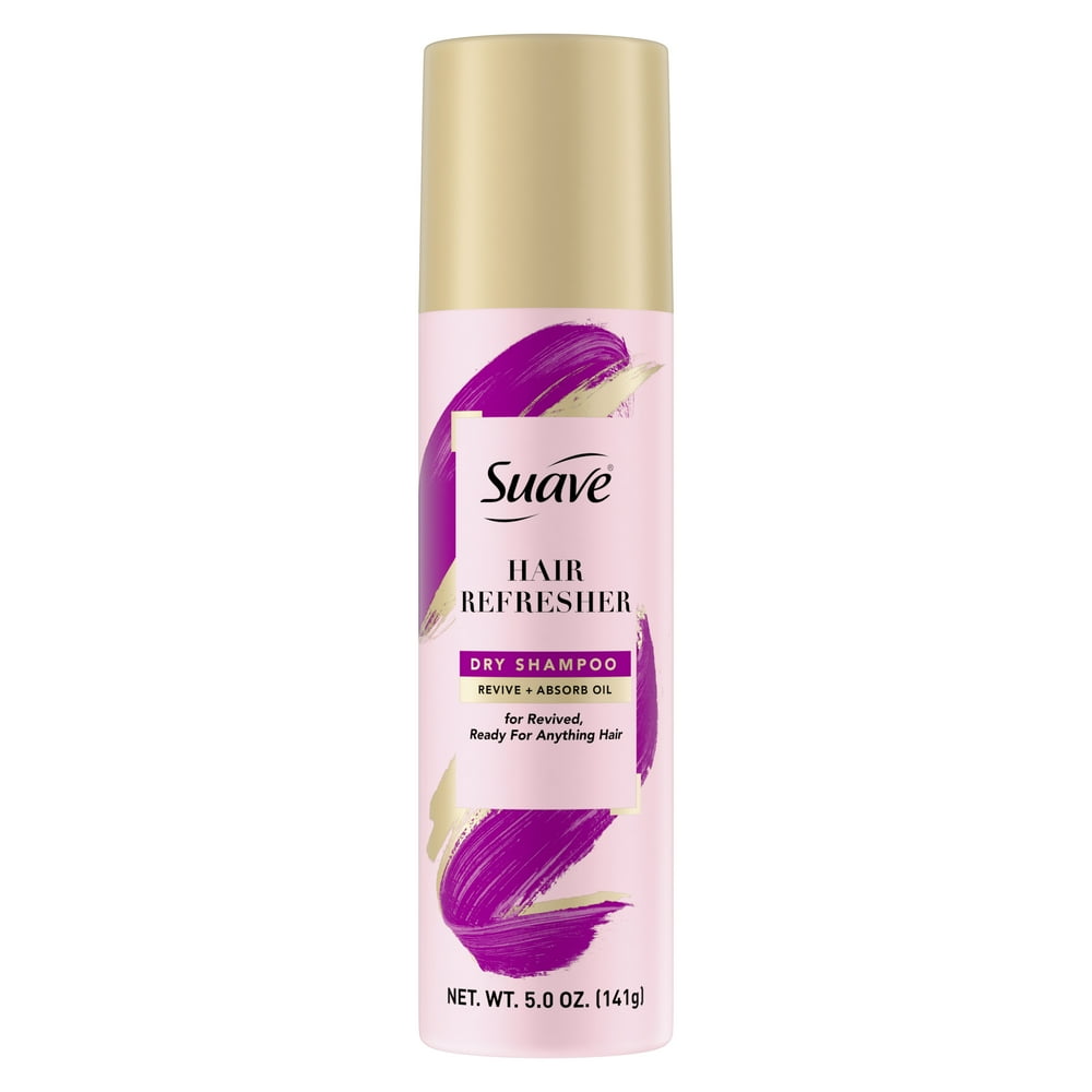 Suave Pink Dry Hair Shampoo Hair Refresher, 5 oz