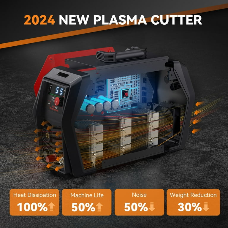 ARCCAPTAIN iControl Cut55 Pro Non-Touch Pilot Arc Plasma Cutter, w