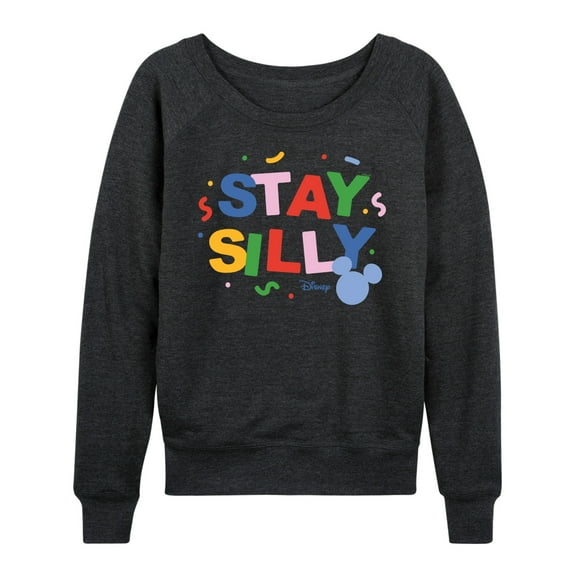 Disney - Stay Silly - Women's Lightweight French Terry Long Sleeve Shirt