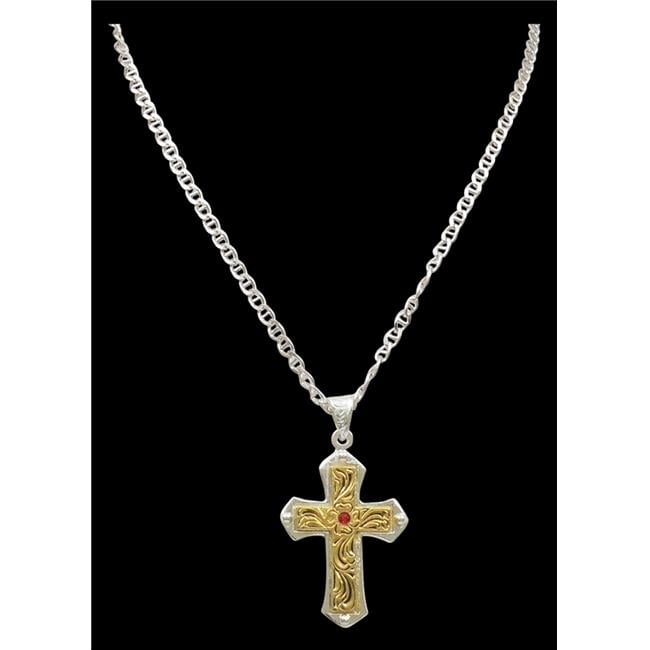 M\u0026F Western DN177 Silver \u0026 Antique Gold 