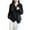 #254-Black, variant on Women's Casual Hooded Zipper Cardigan Long Sleeve Solid Color Lightweight Loungewear Home Office Comfort