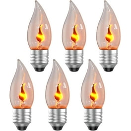 Edison Flicker Led Candle Light Flame Bulb E14 E27... FF6