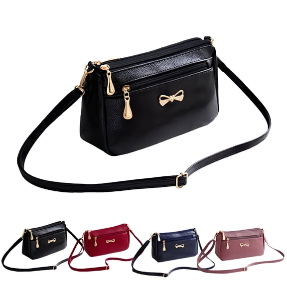 GASTROPOD Fashion Crossbody Shoulder Bag Women Pu Leather Handbags Women's Shoulder Handbags, Black