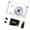 White, variant on Jesscasday Digital Camera 6400W Pixels with Dark Environment Optimization and Compactly 2.5in Screen for Outdoor Vlog