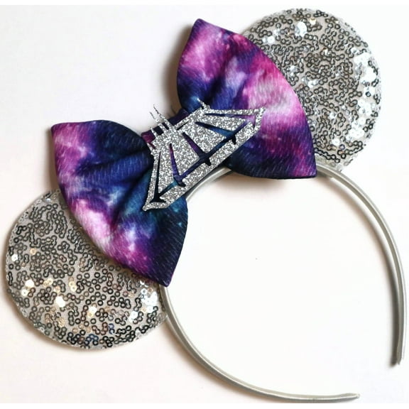Space Mountain Minnie Ears, Galaxy Mickey Ears Space, Mickey Ears, Disney Headband, Disney Space Mountain Minnie Ears, Galaxy