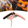 thumbnail image 1 of Guitar Capo Built In Memory Spring With Pick Holder Soft Padding Universal Guitar Clamp Capo For Various Types String Instrument, 1 of 8