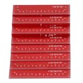 thumbnail image 5 of 8Pcs Red Setup Block Gauge Set Set High Accuracy Clear Scale Height Gauge for Woodworking, 5 of 5