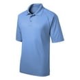 thumbnail image 7 of Yellow Rooster Men's Dri-Mesh Pro Polyester Polo Shirt Carolina Blue 2XL, 7 of 7