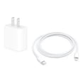thumbnail image 2 of Cargador 20w Carga Rápida Para iPhone Tipo C Cable y Adaptador tipo C Color Blanco, 2 of 4