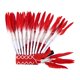 thumbnail image 2 of Diadema india para la cabeza, tocado de plumas indias para fiestas, carnavales y espectáculos. Blanco Rojo, 2 of 7
