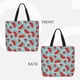 thumbnail image 2 of Fotbe Watermelon Bolsa Tote con Estampado para Mujer, Bolsos con Cremallera, Bolsa de Hombro Casual de Gran Capacidad con Bolsillos Internos, 2 of 7