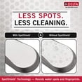 thumbnail image 2 of Delta Faucet 135241 Dansant Double Robe Hook, SpotShield Brushed Nickel, 2 of 5