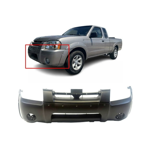 DCP Front Bumper Cover For 2001-2004 Nissan Frontier Primed 620229Z440 NI1000185