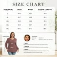 thumbnail image 5 of Daystry Womens Plus Size Long Sleeve Lace Tops Waffle Knit V-Neck Business Casual Loose Blouses Tee, 5 of 8