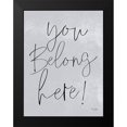 thumbnail image 2 of Jaxn Blvd. 15x18 Black Modern Framed Museum Art Print Titled - You Belong Here!, 2 of 5