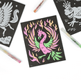 thumbnail image 6 of Crayola Glow Fusion Mythical Creatures, Glow in The Dark Coloring Set, Dragon Craft Set, Gift for Boys and Girls, 6 of 10