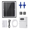 thumbnail image 2 of Bomba de oxigenación Kit de bomba de aire de oxígeno con energía solar de 5W / 6V para tanque de peces de acuario Oxigenador Aireador de oxígeno Bomba de aire solar 2 modos de trabajo con panel sol, 2 of 8