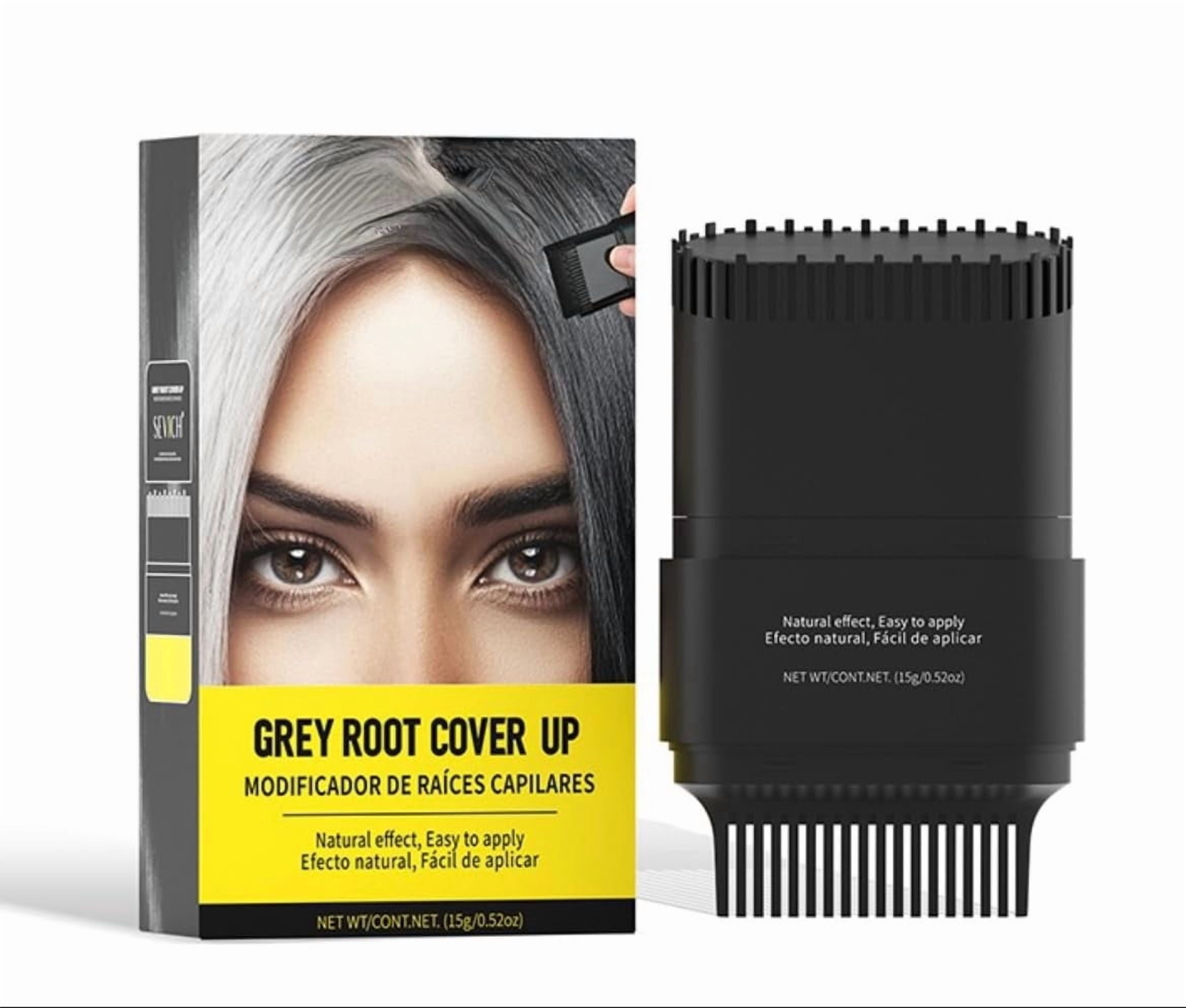 No Gray Quick Fix Hair Cover, Instant Touch-Up for Gray Roots