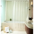 thumbnail image 2 of Cortina de ducha con forma de cubo de agua, impermeable, gruesa, a prueba de moho, para baño, cortina divisoria de diamantes, cortina colgante, 2 of 3
