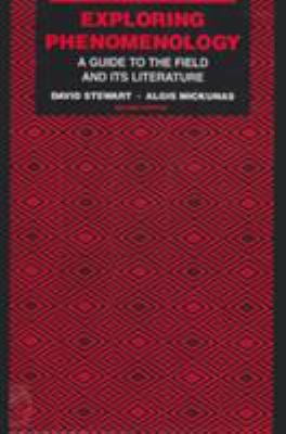 Pre-Owned Exploring Phenomenology: A Guide to the Field & Its Literature (Paperback) 082140962X 9780821409626