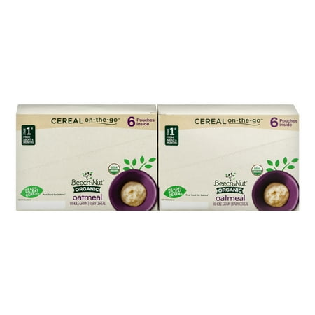 Beech-nut Rte Organic Oatmeal Cereal Pou