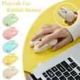 thumbnail image 3 of Wireless Mouse Cute Rabbit Wireless Computer Mouse for Laptop, Silent Portable 2.4GHz Optical Wireless Mice, Kawaii Cordless Laptop Mouse for Kids Grils PC Macbook Notebook Desktop Chromebook, 3 of 3