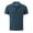 Dark Blue, variant on Men's Breeze Polo Shirts Beer Belly Breeze Short Sleeve Wear Collared Textured Shirt Stretchy Quick Dry Outerwear