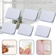 thumbnail image 2 of 6 PCS Shower Curtain Clips Windproof Splashproof Self Adhesive Shower Curtain Weight Clip Used to fix Shower Curtains, 2 of 8