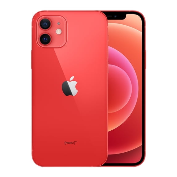 Pre-Owned Apple iPhone 12 - Product - Unlocked - 64GB Red (Fair)