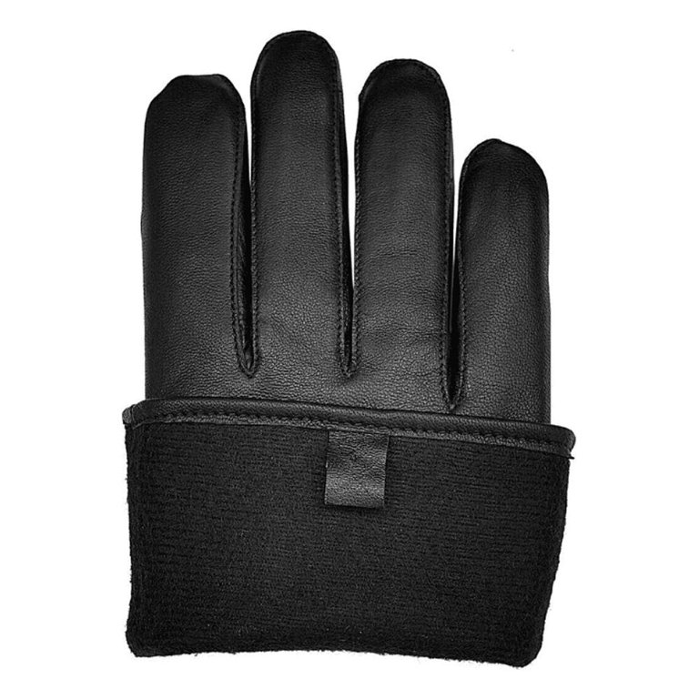 navy blue dress for baby girl Isotoner Men's Stretch Nappa Winter Glove with Knit Cuff