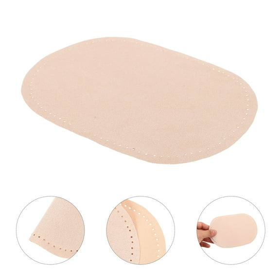 SEWCHICS 10-Pack Khaki Elbow and Knee Patches for Clothing Repair, Fabric, Ideal for Sewing Projects