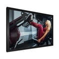 thumbnail image 3 of Designart "Fitness Concept In Woman'S Gym Training" Aerobic & Bodybuilding Picture Framed Wall Decor, 3 of 5