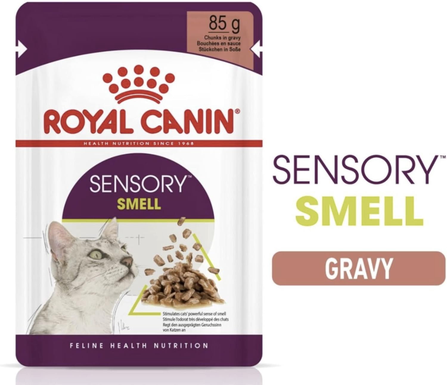 Royal Canin Sensory Smell Cat Wet Food 12x85g CIG