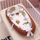 thumbnail image 1 of cunas para el bebe cubregolpes para bebé accesorios para cunas Cama nido con almohada para bebé, cuna portátil de viaje, cuna de algodón para bebé recién nacido, cuna parachoques de 85x50cm Fivean unisex, 1 of 2