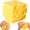 Cheese-3.9 inch, variant on Giant Cherry Squishy,6.3 inch Jumbo Cherry Squishies Stress Balls, Silent Slow Rising Gem Cherry Shape Squeeze Sugar Balls,Anxiety Relief Gifts for Adults