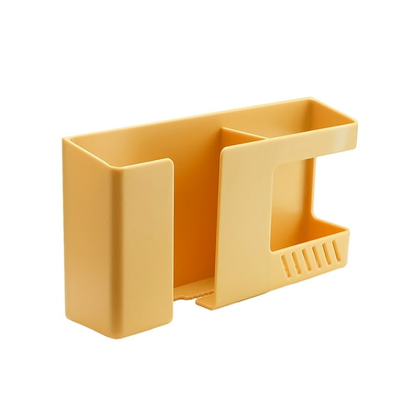 Wall-Mounted 2-in-1 Phone Charging Stand, Multifunction Storage Holder Bracket, Space-Saving Wall Organizer, Includes 1 Storage Box