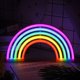 thumbnail image 1 of Luces de neón (arcoíris), luces de neón colgantes USB/batería, lámpara de planeta, luz de neón para bar, decoración de bodas, fiesta de cumpleaños, etc., 1 of 5