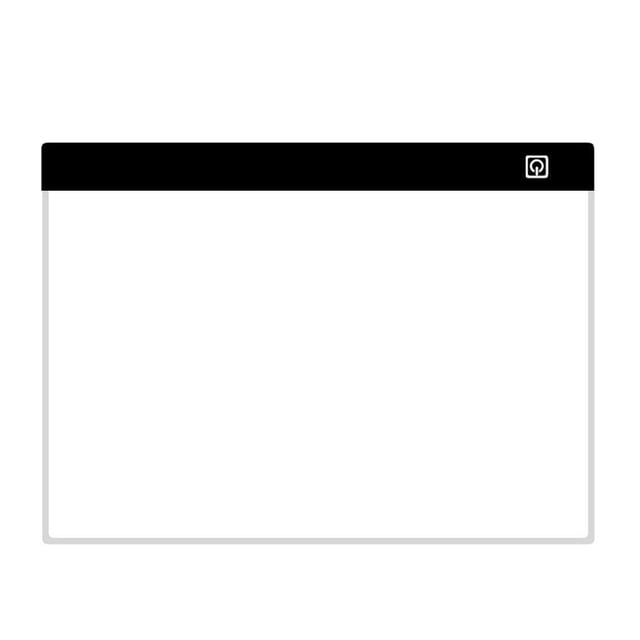 Tablero de dibujo con luz LED Tableta gráfica digital para dibujar Electrónica USB