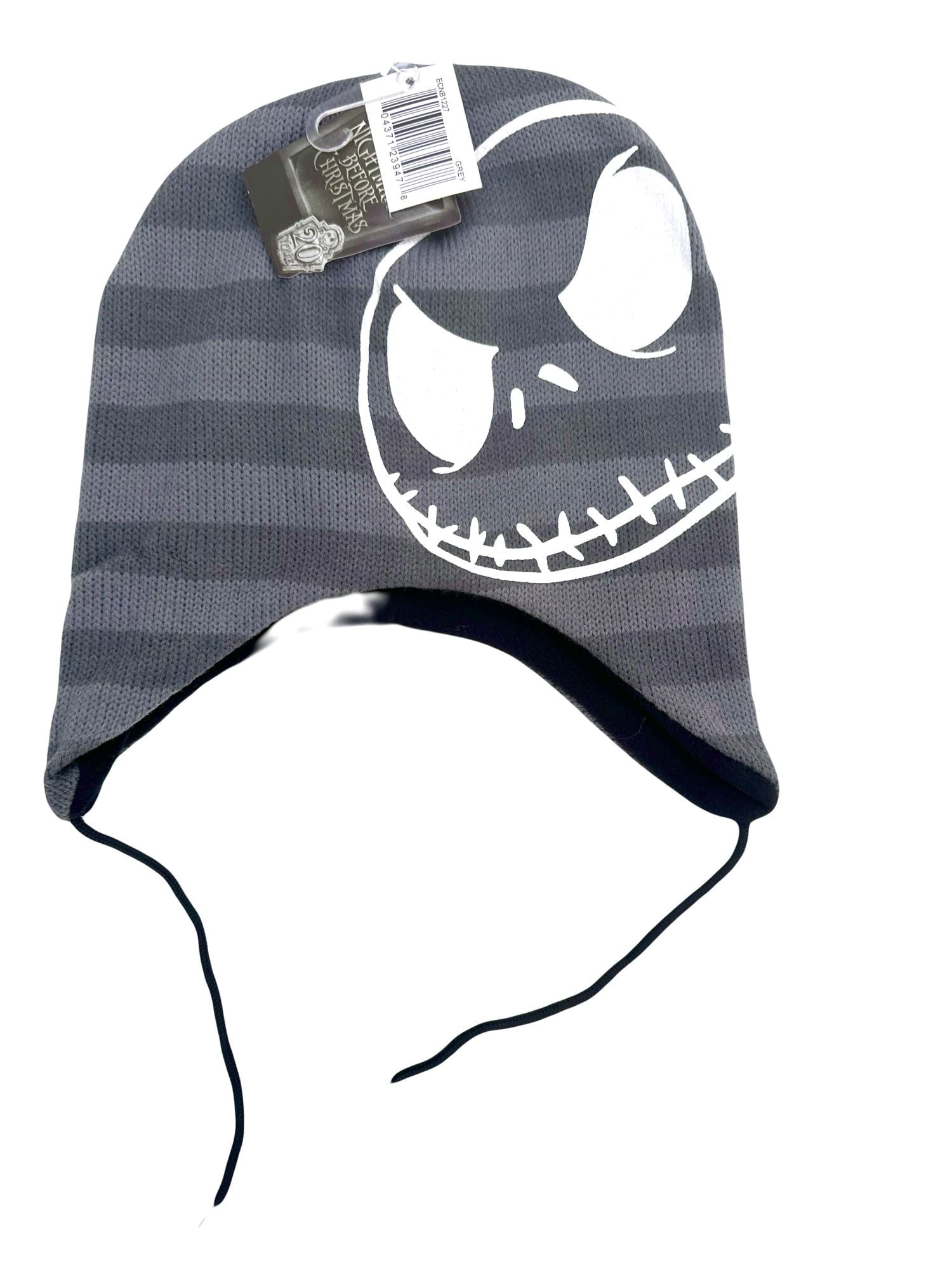 Nightmare Before Christmas Embroidered Plaid Color Block Cap – Cotton Snapback Hat - View #6
