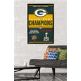 thumbnail image 2 of NFL Green Bay Packers - Champions 23 Wall Poster, 22.375" x 34" Framed, 2 of 6