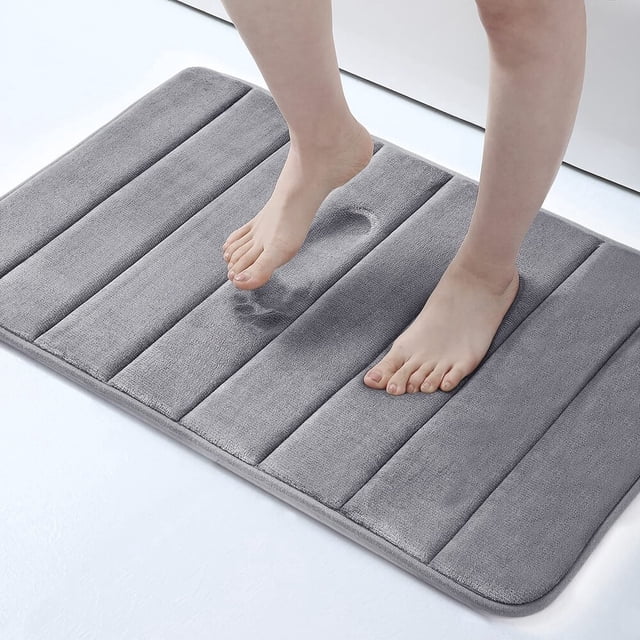Alfombra de baño absorbente Homaxy, alfombra de ducha antideslizante, espuma viscoelástica suave, alfombra para suelo de cocina, almohadilla de terciopelo Coral, decoración del hogar361CMx178CM Deng Xun unisex