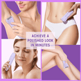 thumbnail image 5 of Obacre Bikini Trimmer for Women, 3 in 1 Electric Razors for Women, IPX7 Waterproof Wet Dry Body Shaver Pubic Hair Trimmer Facial Hair Remover with Ceramic Blade USB Recharge Dock Gift for Women, 5 of 9