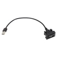 thumbnail image 3 of Car Dash Flush Mount USB Port Panel Extension Cable Adapter for Toyota Vios, 3 of 11