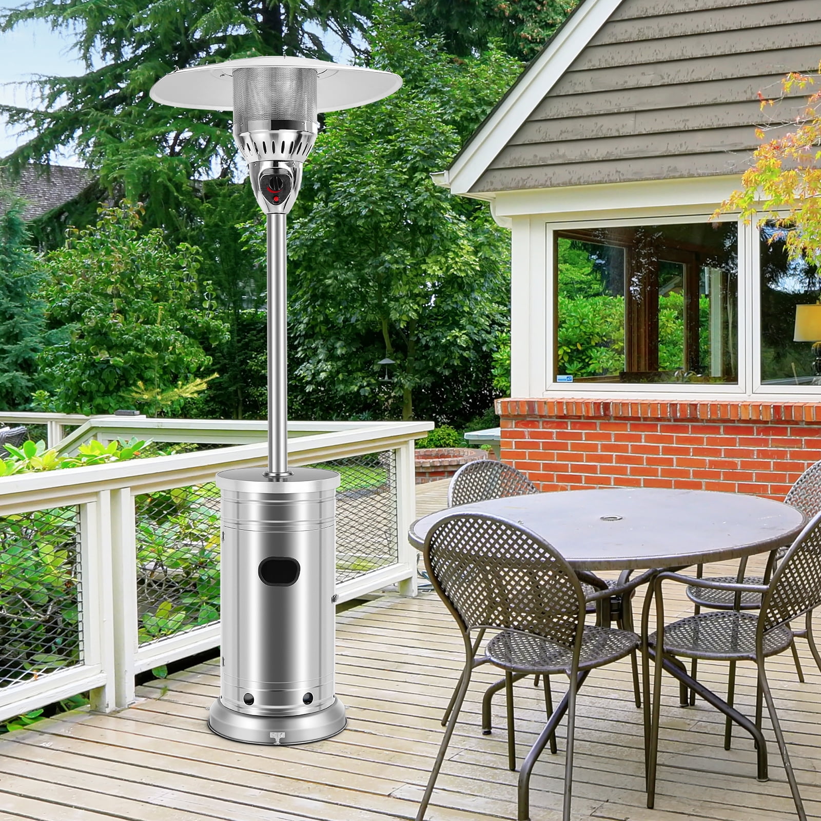 Outback Balcony Gas Heater Outdoor Gas Heaters Pyramid Flame Patio