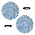 thumbnail image 2 of Qekee Scooby-Doo Print Compact Makeup Mirror Folding Mini Pocket Mirror Portable Hand Mirror Double-Sided 2 x 1x Magnification for Woman Girls-Round Shape, 2 of 9