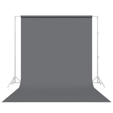 Savage Seamless Paper Photography Backdrop - #74 Smoke Gray (107 in x 36 ft) for Youtube Videos  Live Streaming  Interviews and Portraits - Made in USA